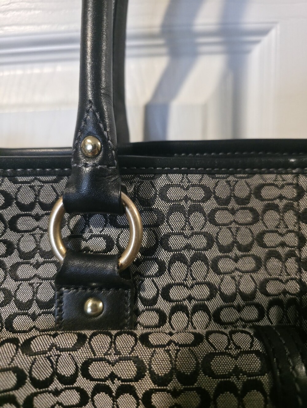 Coach Soho Y2k Black Dual Turnlock Business Bag ‼️Nwot RARE‼️ - Picture 9 of 17